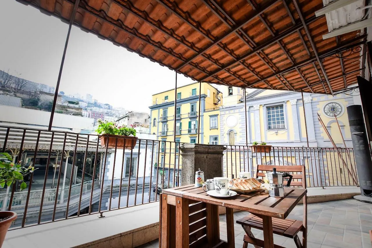 Вилла Il Terrazzino Di Montesanto Неаполь